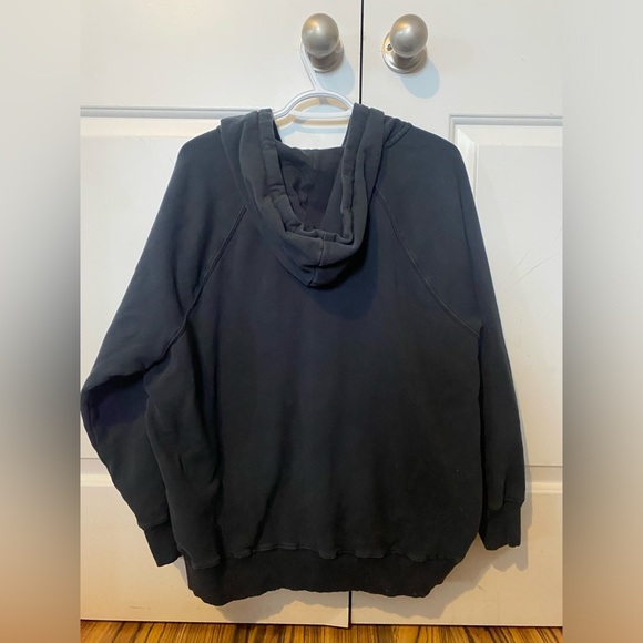 Dark Blue/Dark Grey American Eagle Zip Up - Picture 2 of 3